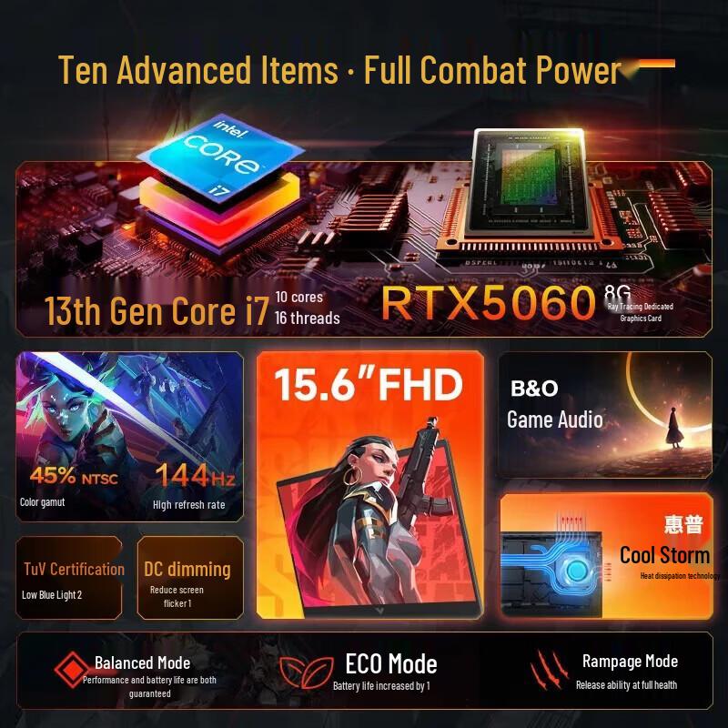 HP 15.6-inch Gaming Laptop (CN version)