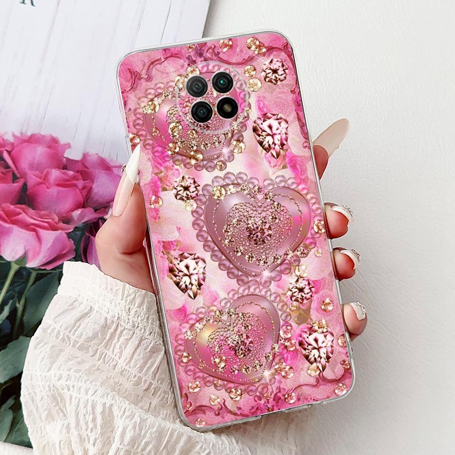 For Xiaomi Redmi Note 9 5G Case Note 9T Cute Painted Cover Soft Silicone Phone Case For Redmi Note 9T Note9 5G Back Cover Fundas