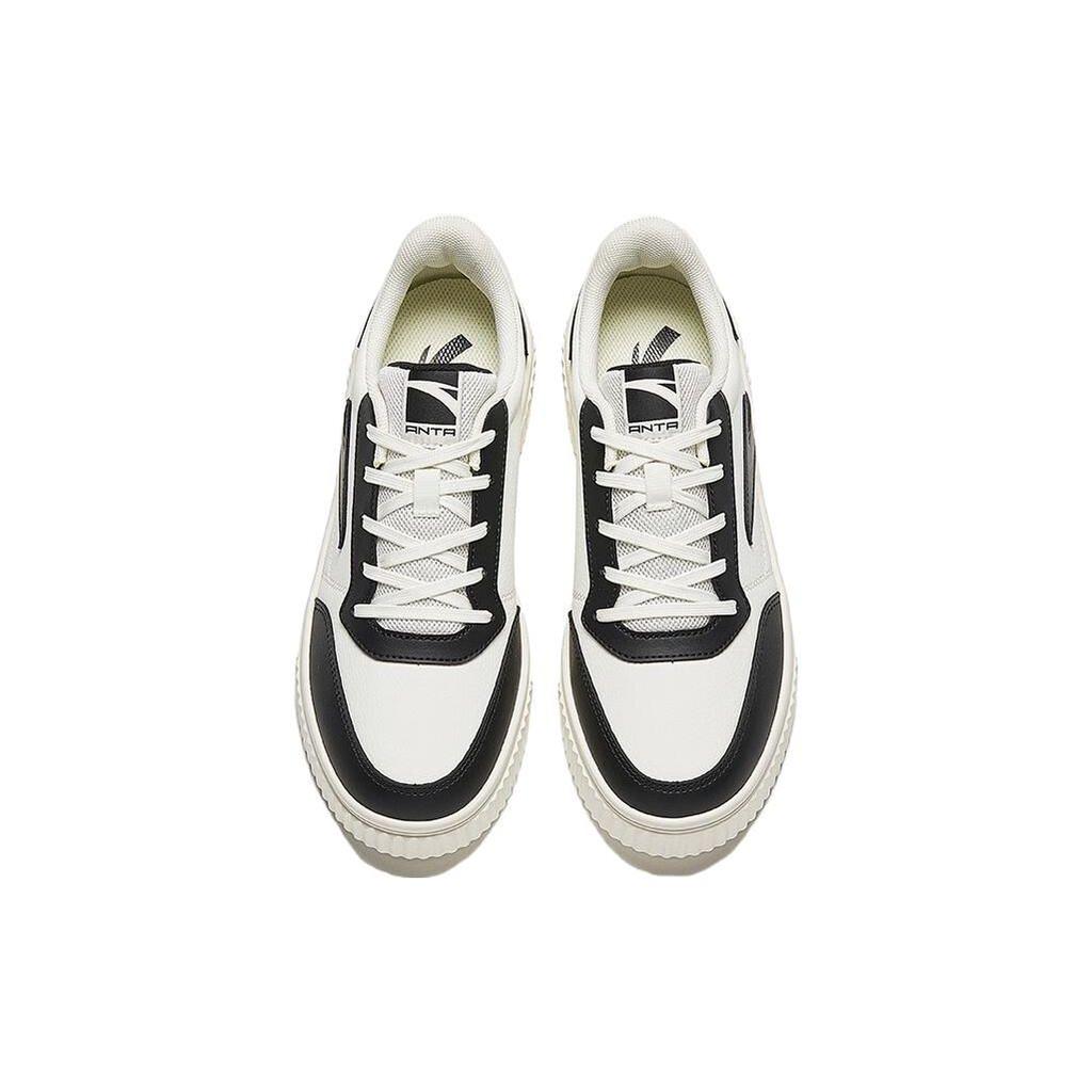 Anta Cherry Biscuit Shoes Low Top Skate Shoes Women sneaker Black White 922228005-6