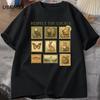 Respect The Local Wildlife T-Shirt Men Nature Lover T Shirt Animal Vintage Postage T Shirt Streetwear Male Tops
