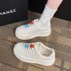 Premium thick-soled muffin little white shoes women's heightening board shoes new autumn casual sports shoes