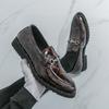 Men All Season Shoes Leather Fashion Outdoor Street Comfortable Wear For Daily Use Durable Material With Good Quality