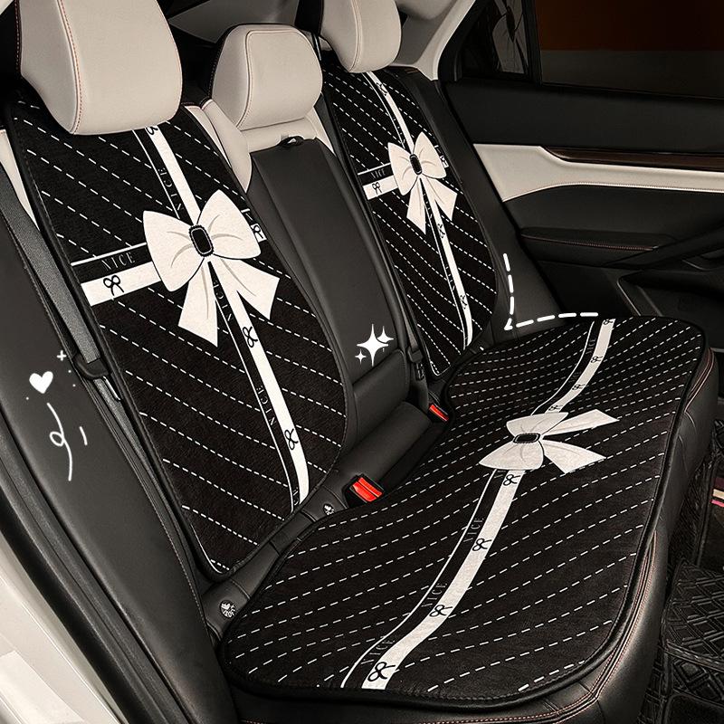Car headrest lumbar backrest simple bow car cushion pillow high-end comfortable car neck pillow