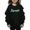 DC Comics Girls Supergirl Text Logo Sweatshirt
