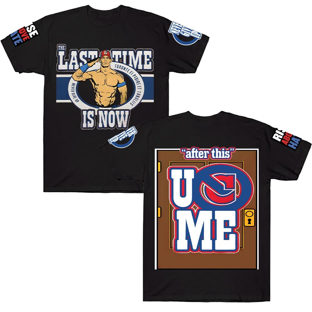 John Cena Abschied Montreal T-Shirt, modisches Baumwoll-Print-T-Shirt, Gewinner-T-Shirt für den Sommer, neue atmungsaktive T-Shirts.