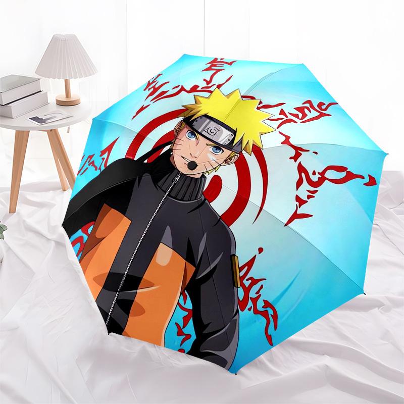 1pc Naruto, Sage Mode Themed High-quality Umbrella,Automatic Opening and Closing Umbrella,Multi-functional Umbrella G0811396
