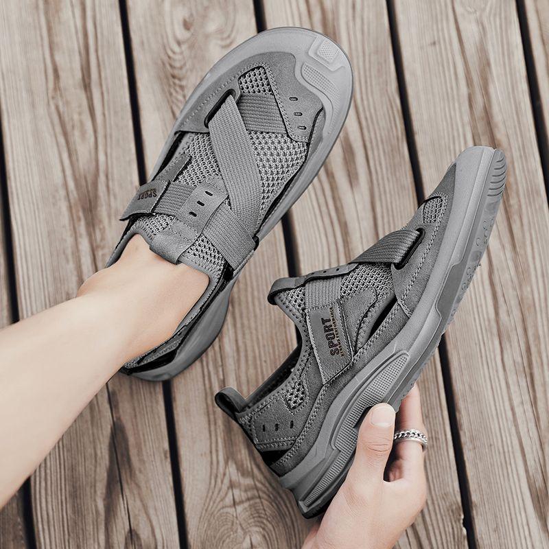 Slip-on Male Shoes Mesh Men's Casual Sneakers Clearance Miked Colour Cheap Promotion Hot Original Deals Liquidation Breathable
