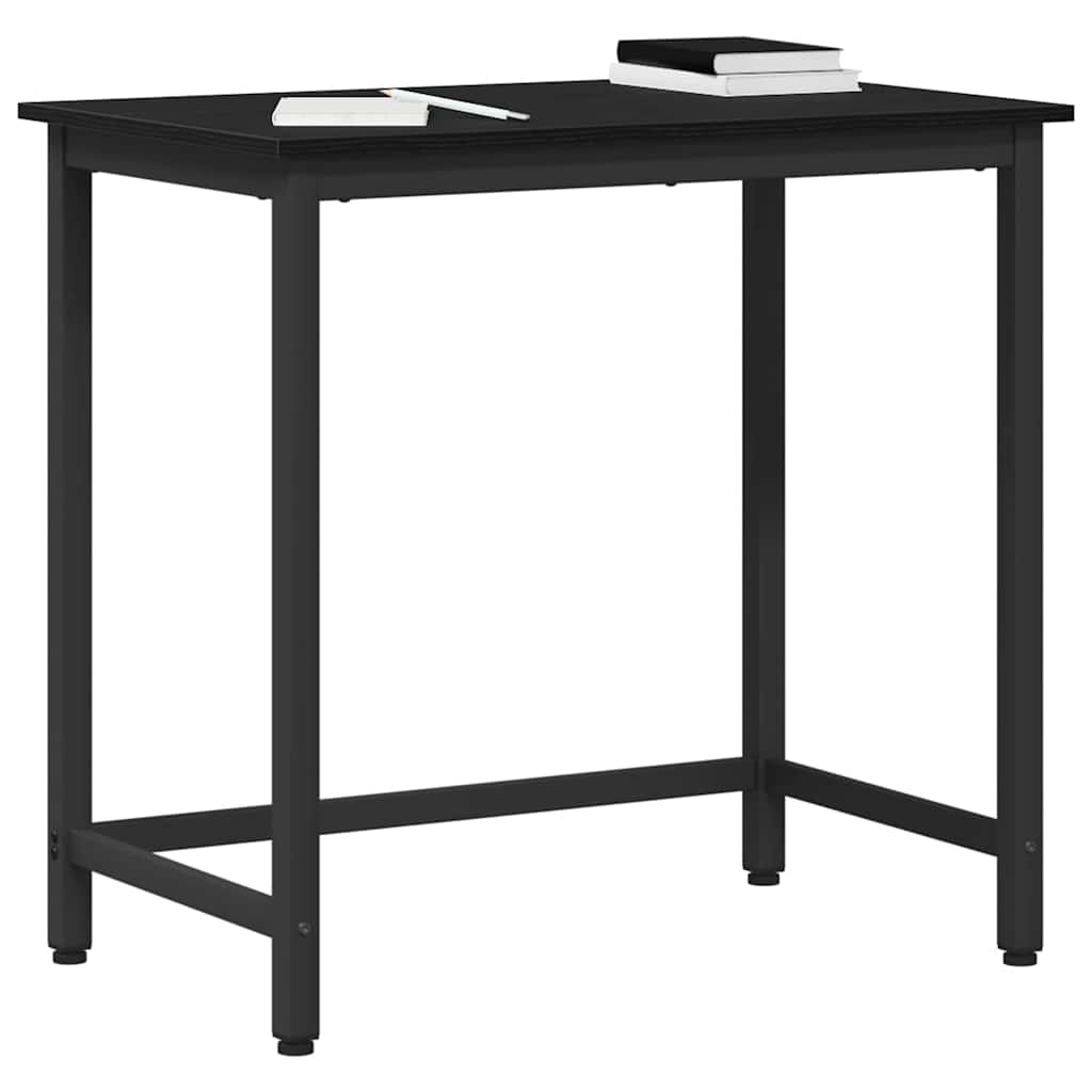 Table Black Oak Effect 100 x 50 x 76.5 cm