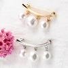 Simple Imitation Pearl Brooch Women's Accessories