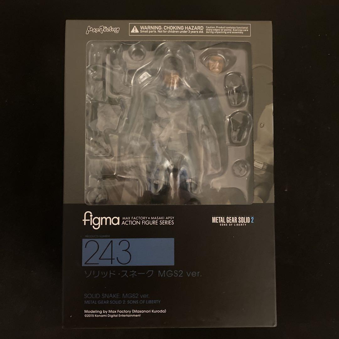 

[USED] figma METAL GEAR SOLID 2 Solid Snake