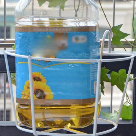 Flower Stand Wall-mounted Easy To Install Rust Proof Strong Load Bearing Plant Pot Rack