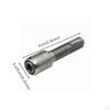 Hex Shank Socket Adapter SpringRetaining Groove Textured Grip Drill