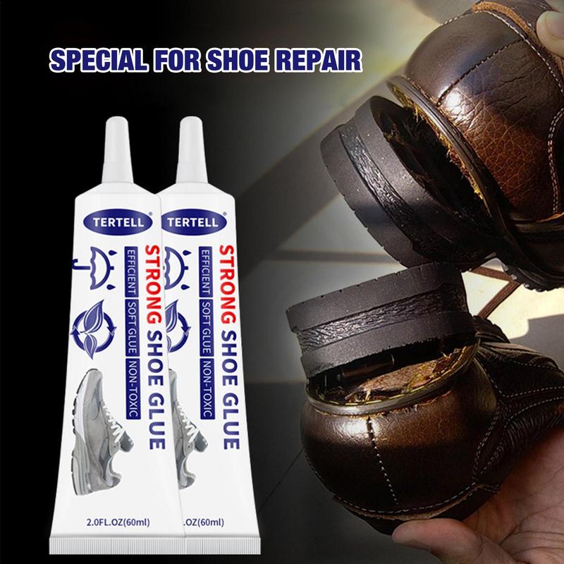 60ml Strong Shoe-Repairing Adhesive Waterproof Shoemaker Shoe Repair Leather Shoes Repair Glue Professional Grade Boot Glue