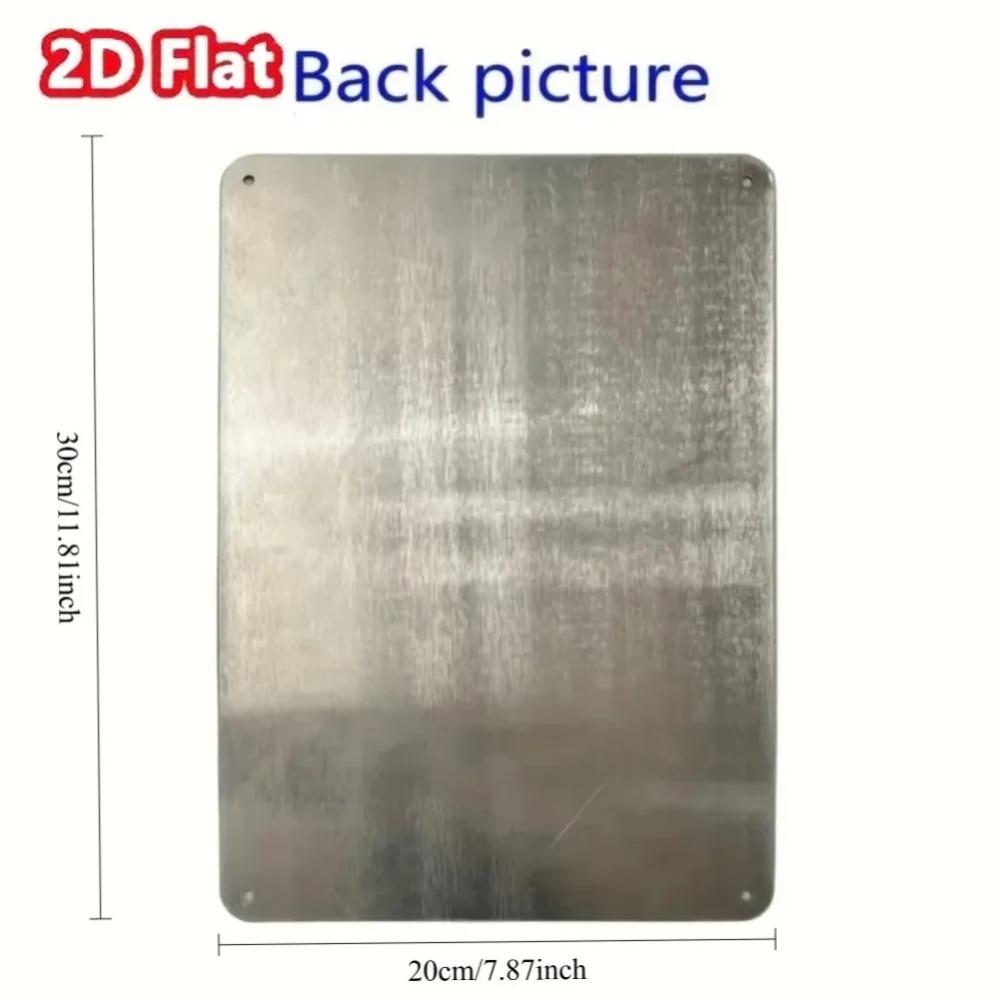 French "Smile, You're On Camera" Metal Security Sign – Wall-Mounted Surveillance Warning Hanging Decor