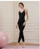 Boyang Damen Glitzernder Rückenfreier Aerial Yoga Jumpsuit - Herbst/Winter Stil