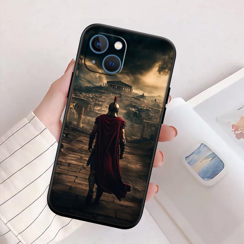Spartan Warrior Phone Case for Samsung Galaxy S20 S21 S22 Ultra FE + Plus A21S A22 A24 A25 A26 A30 A30S A31