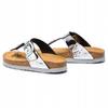 Dr Brinkmann Children's Silver Flip-flops 29 3W4G12*