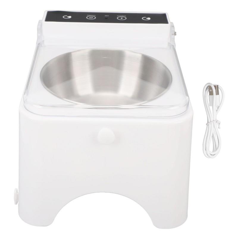Automatic Intelligent Cat Dog Feeder Bowl Stylish For Look Automatic Sensing Feeder Hygienic Sturdy Transparent Lid