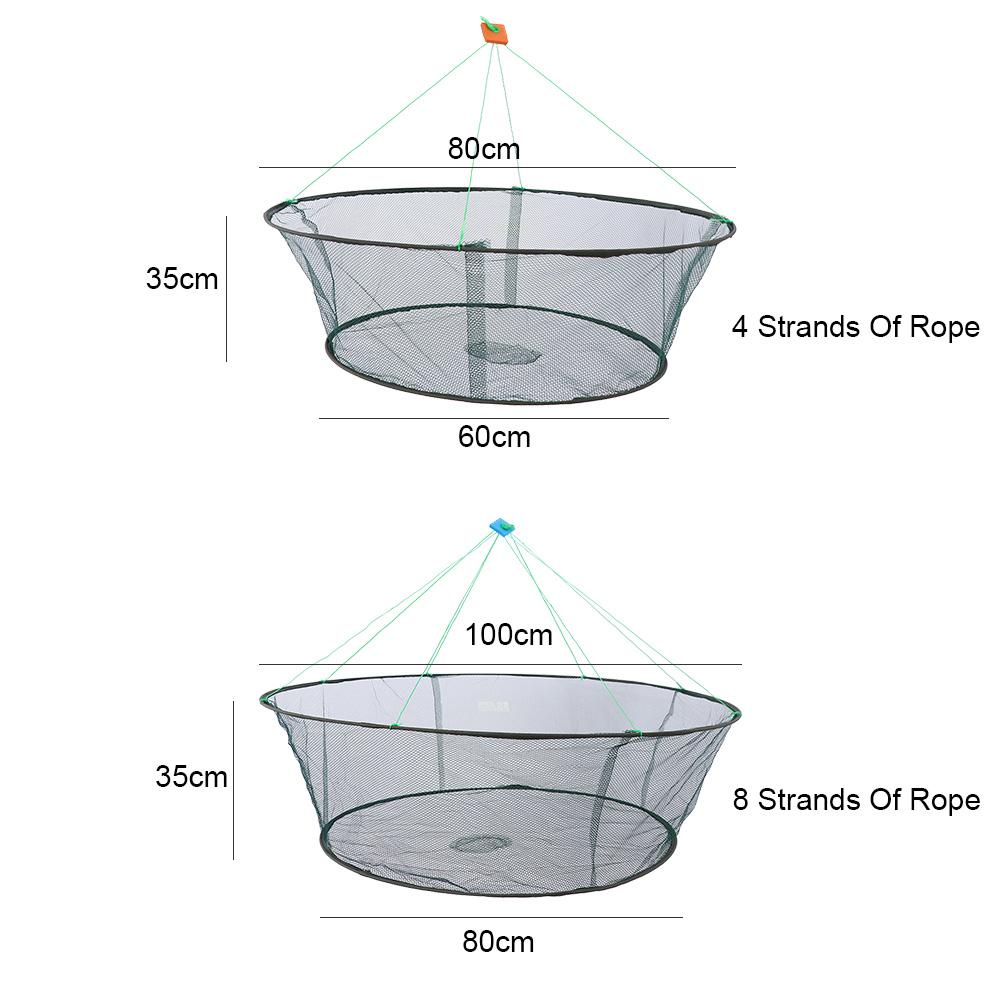 Shore Crayfish Catcher Fish Trap Prawn Bait Shrimp Netting Fishing Net Fishing Open Net Fishing Landing Net Drop Net Fishing