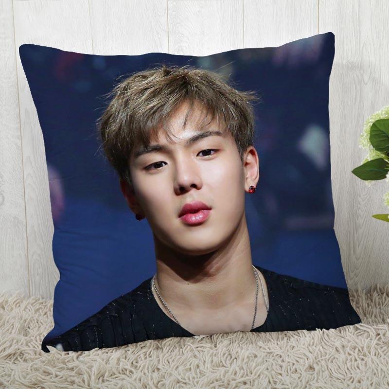 Monsta X Shownu Pillow Cover Customize Pillowcase Modern Home Decorative Pillow Case For Living Room