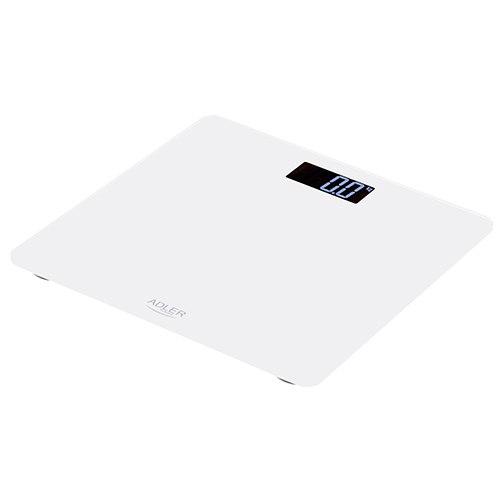 Adler | Bathroom Scale | AD 8157w | Maximum Weight (load Capacity) 150 Kg | Accuracy 100 G | Body Mass Index (BMI) Measurement | White