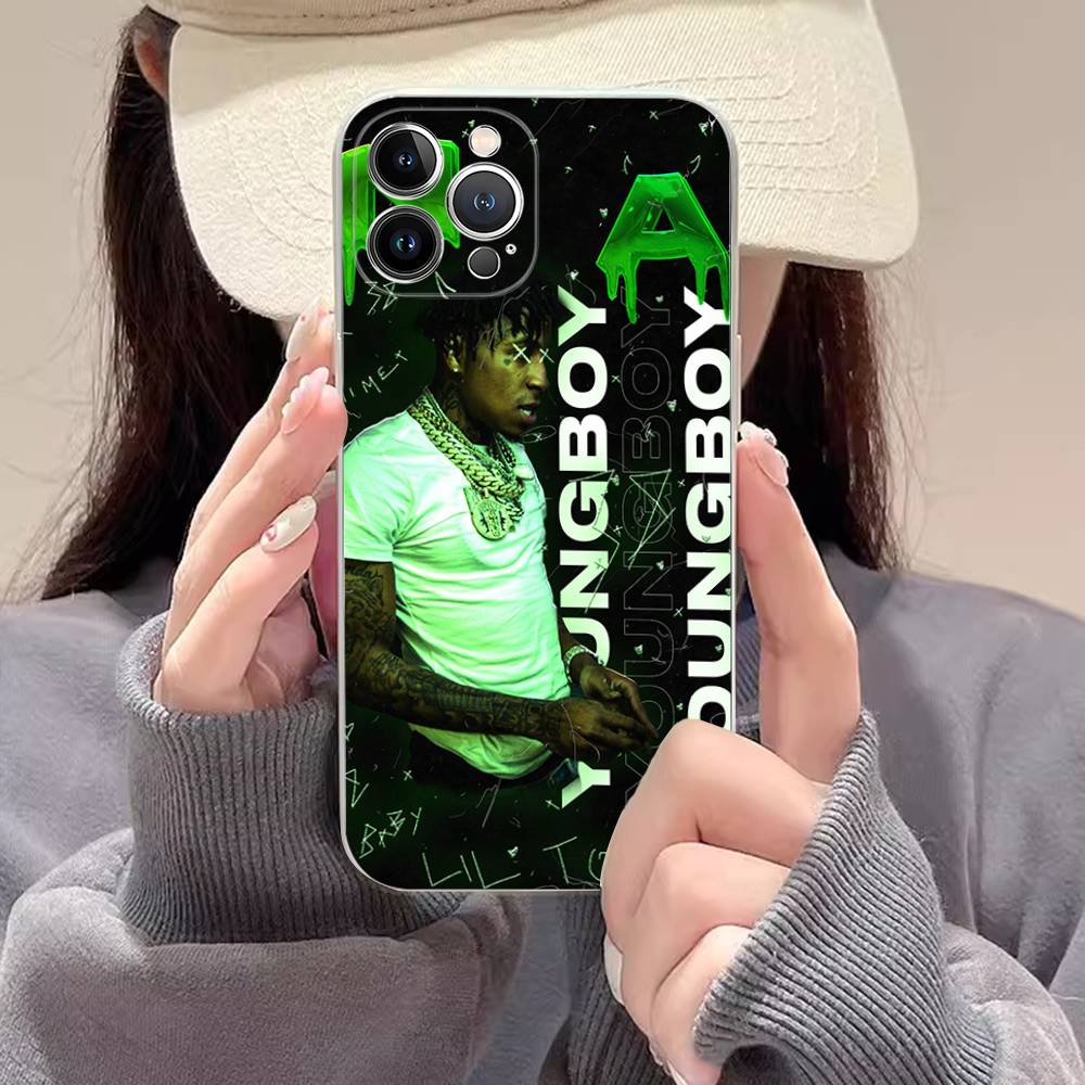 Rapper Youngboy Never Broke Again For IPhone 17 16 16e 15 14 13 12 11 Pro Max Mini Plus Phone Case