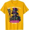 Mardi Gras Priest Top Hat New Orleans Witch Doctor Unisex T-Shirt