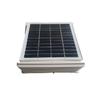 68CFM Plastic Solar Wall Fan 2.5W Ventilator Extractor Airduct Diameter 120mm for Shed Greenhouse