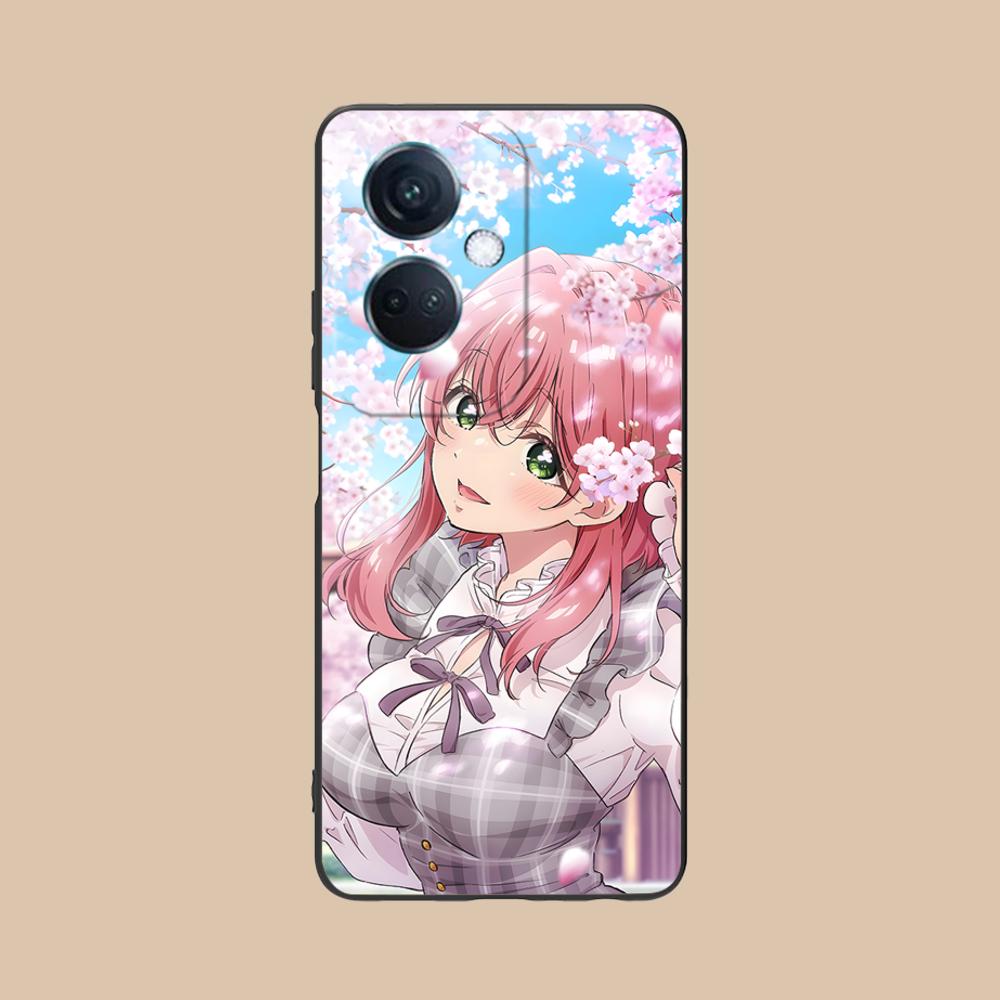 Anime Hakari Hanazono Matte TPU Mobile Phone Case for OPPO Reno 14 13 12 11 10 9 8 7 6 5 F T Pro 5G Colorful Printing Cover