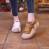 Spring and Autumn New Versatile Thick Soled Retro Single Shoes Soft and Comfortable Height Boosting Women's Casual Shoes