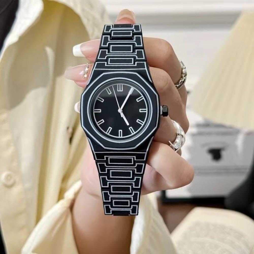 Silikonarmband Herren- und Damen-Quarzuhr Lässige Armbanduhr Mode Sportuhr Unisex
