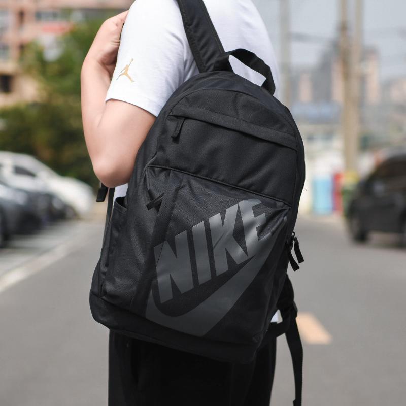Nike Polyester Backpack Regular Unisex Black Lightweight Casual CK0944-010