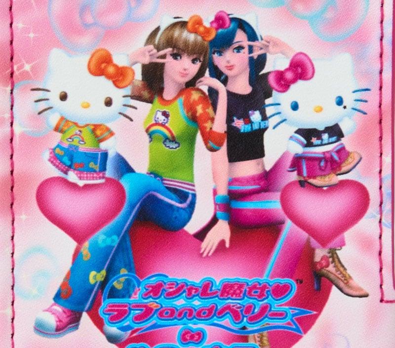 Sanrio Fashionable Witches: Love and Berry Card-Shaped Mirror & Case Hello Kitty