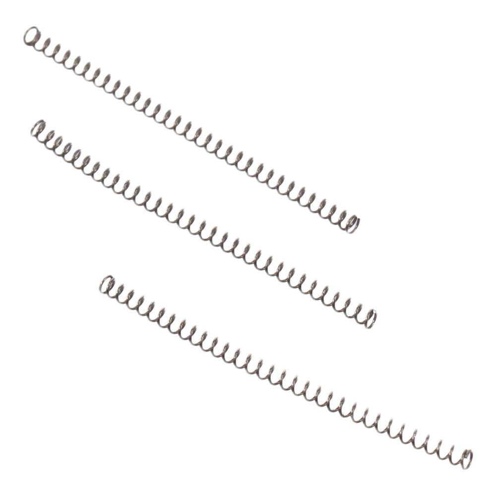10Pcs 0.3x2x40mm Extended Compressed Springs Stainless Steel Silver Compression Spring Telescopic Spring Shop and Home Repairs