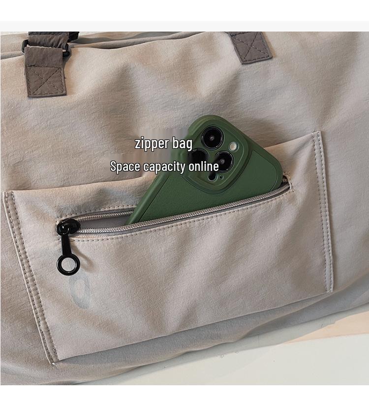 Women's Waterproof Gym & Travel Bag - Large Capacity, Wet/Dry Separation, Crossbody Handbag for Yoga & Swimming