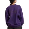 Salomon Round Neck Long Sleeve Pullover Sweatshirt Women sweatshirt Purple LC2572900