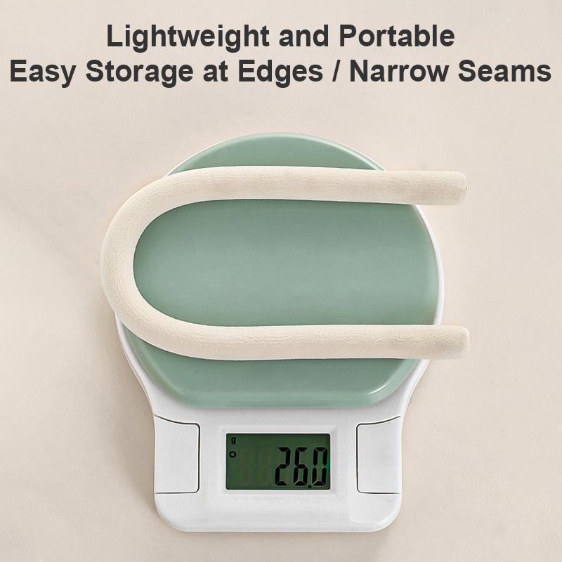 Free Bending Hook Multi-Function Utility Hooks for Hanging, Beige, Fold-able Aluminium Hangers Hangable, Utility Hooks