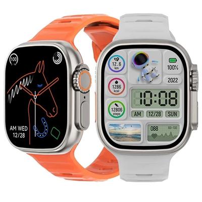 YurKem Ultra 8 Smartwatch IWO Sports Men Wowen GPS Motion Tracking Wireless Charging Smart Watch For IOS Android