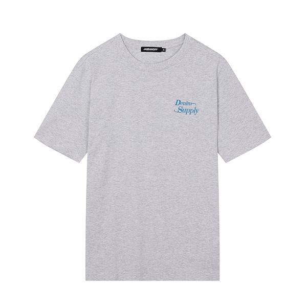 JAMBANGEE Unisex) Simple Lettering T-Shirt (Standard)_An2Wts345-Wg