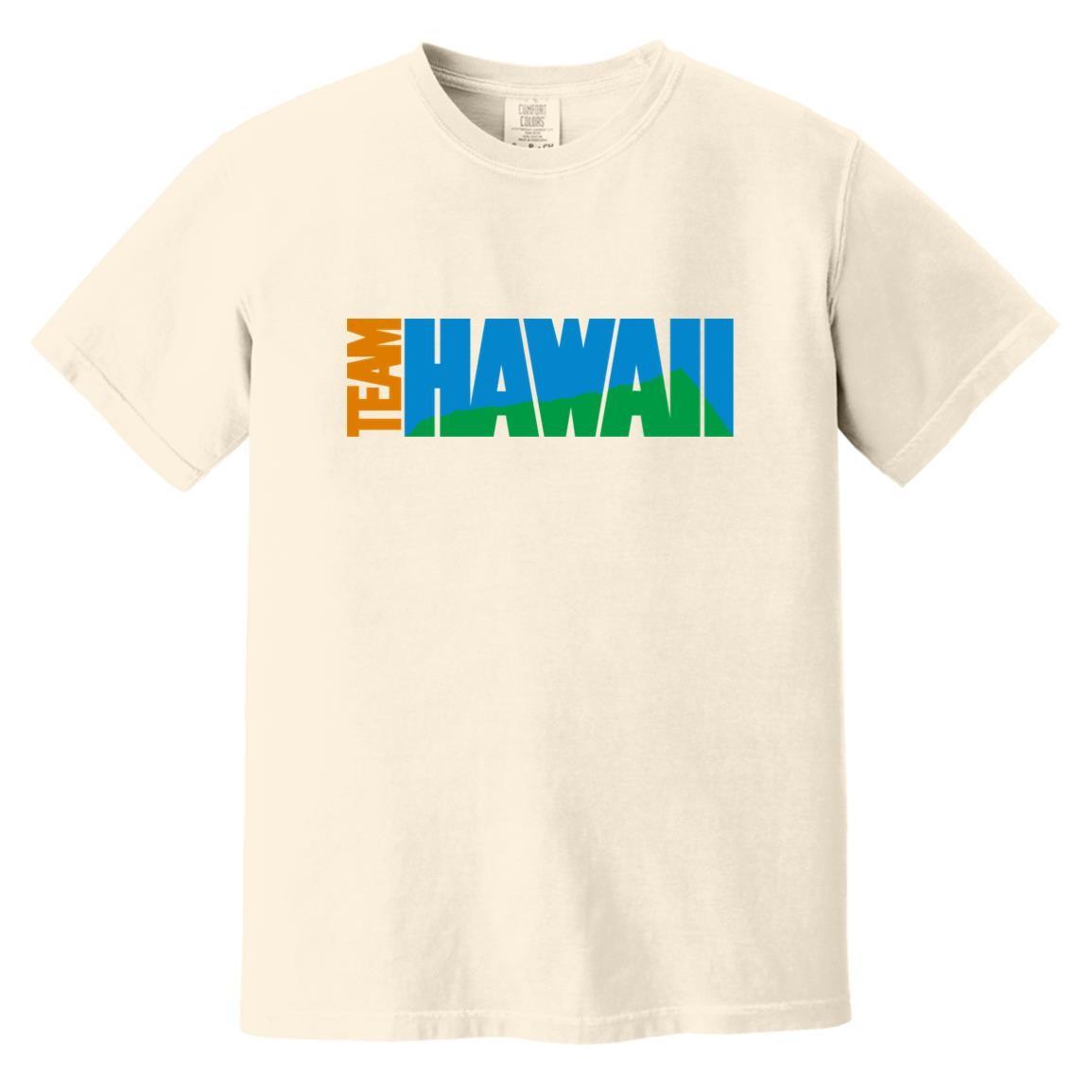 Team Hawaii T-shirt Heavyweight Vintage Colors | NASL Soccer Team 4XL