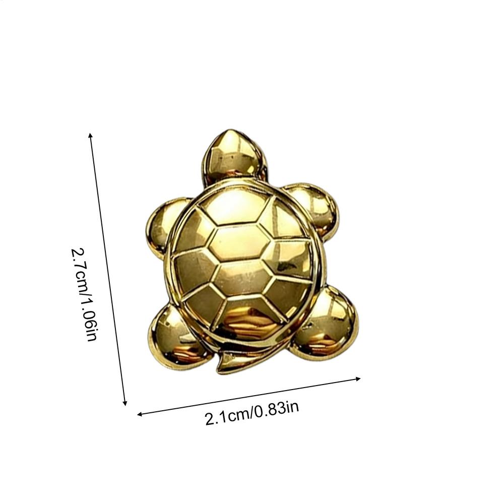 Pyrite Tortoise Natural Pyrite Carved Stone Mini Wealth Home Decor Desktop Tortoise Ornament For Office Desk Car Graduation