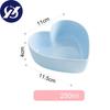Heart-shaped Bowl Ceramic Steamed Egg Plate Dessert Salad Bowl Oven Baking Dinnerware
