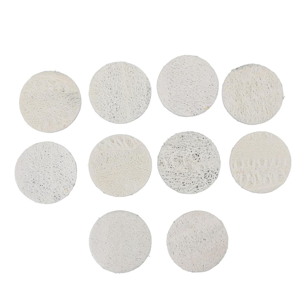 10 buc burete de bucătărie din lufă moale, absorbant, reutilizabil, 6x6cm