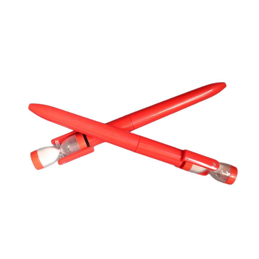 Twist Mechanism Hourglass Ballpoint Pen Black Ink Sand Clock Pen Novelty Pen  Study Gift