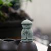 Statue Miniature Durable Exquise Mignonne Petite Figurine de Moines Ornement de Jardin Zen Fait Main Décor d'Aquarium