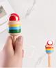 Wooden Skills Cup,Throw and Catch Ball,Traditional Game for Kids Hand Eye Coordination Educational Game, Exercise The Brain