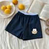 Korean Girls' Color Block Quick-Dry Shorts - Summer 2026 Collection for Ages 6-12