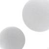 2 White Foam Balls, Balls for Crafts, Polystyrene Craft Decoration Modeling