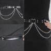 Unique Waist Chain Cowgirl Studded Belt for Women Proms Stage and Club Party