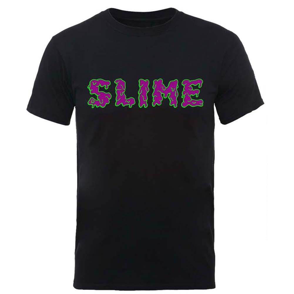 Мужской Pop-Up Young Thug Slime (Назад Печать) Приталенная футболка, размер M, черная L